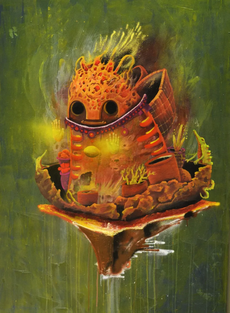 Pintura Cazador de almas