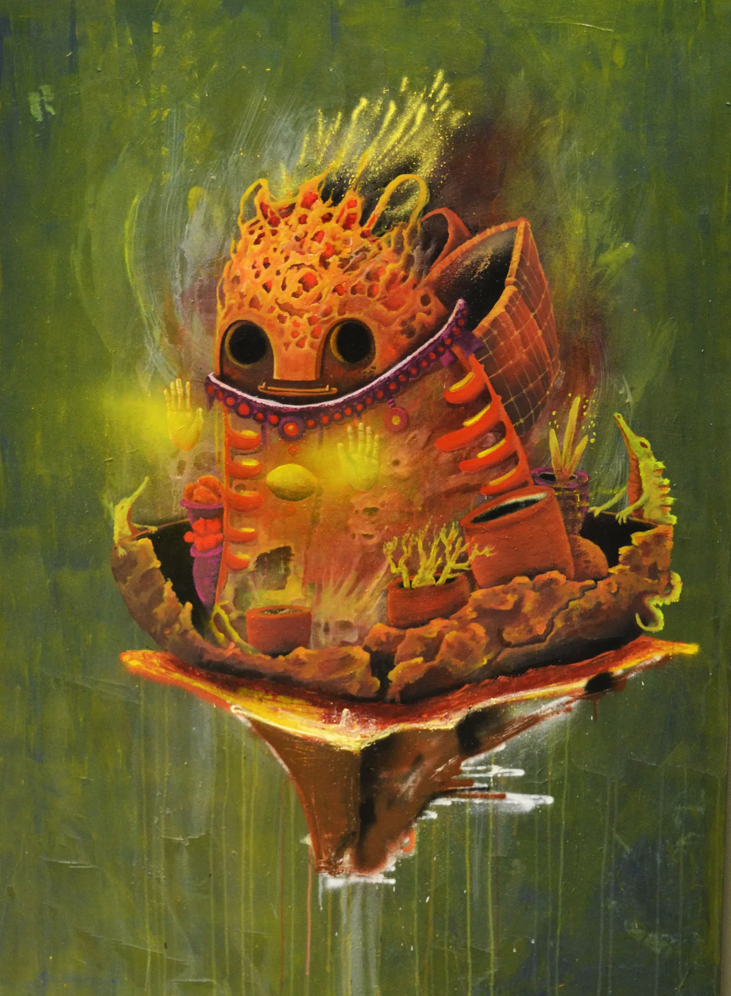 Pintura Cazador de almas