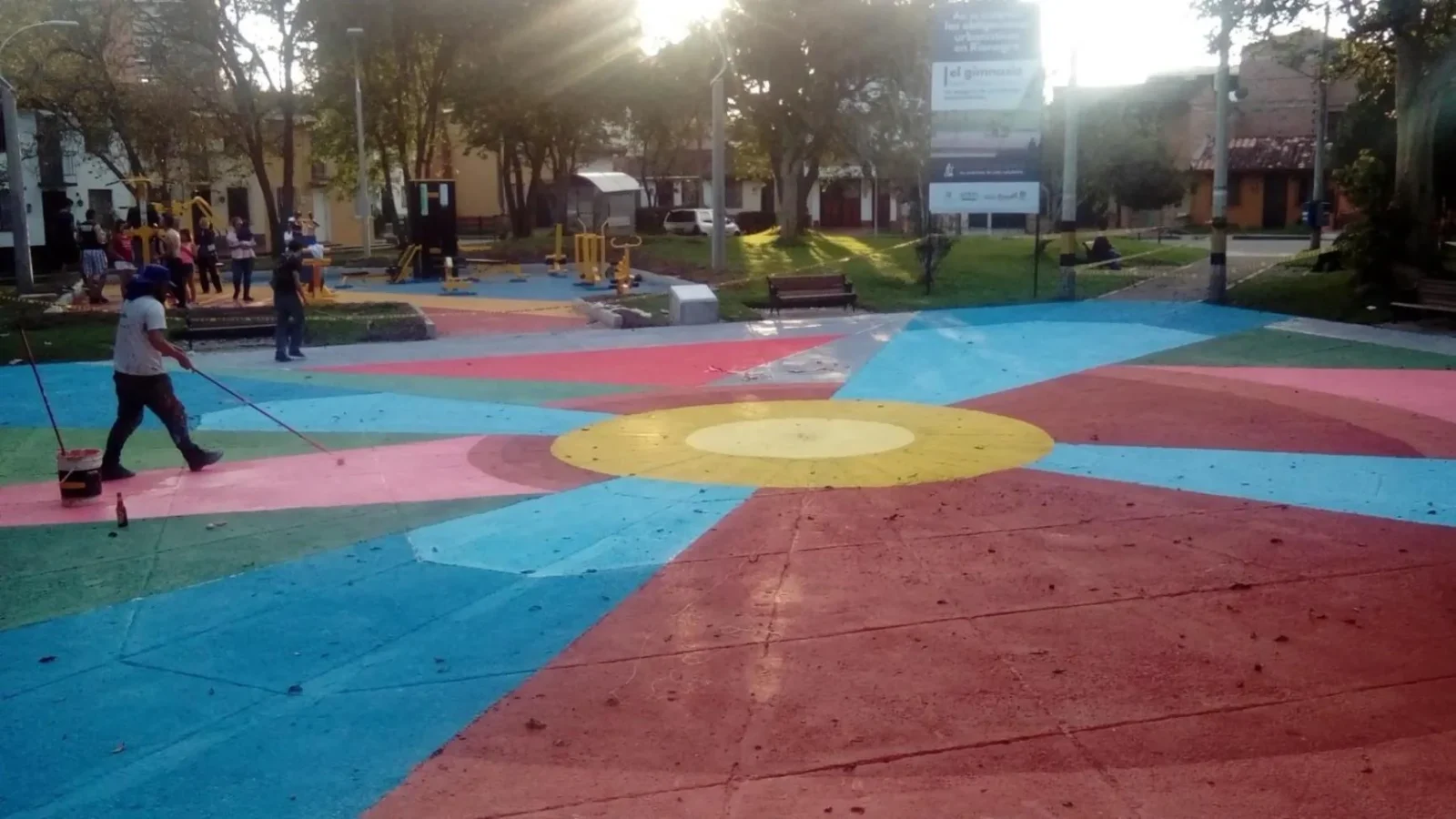 Mural Ciclos, 2018, Rionegro, Antioquia