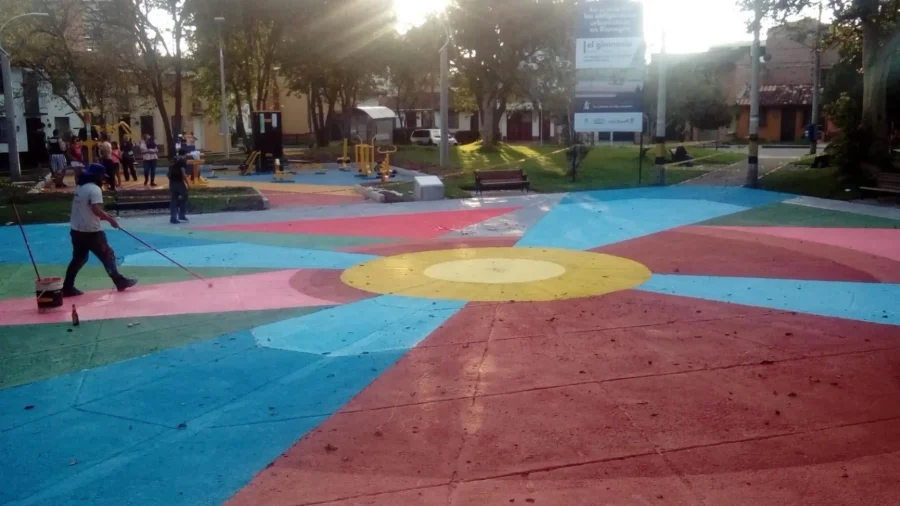 Mural Ciclos, 2018, Rionegro, Antioquia