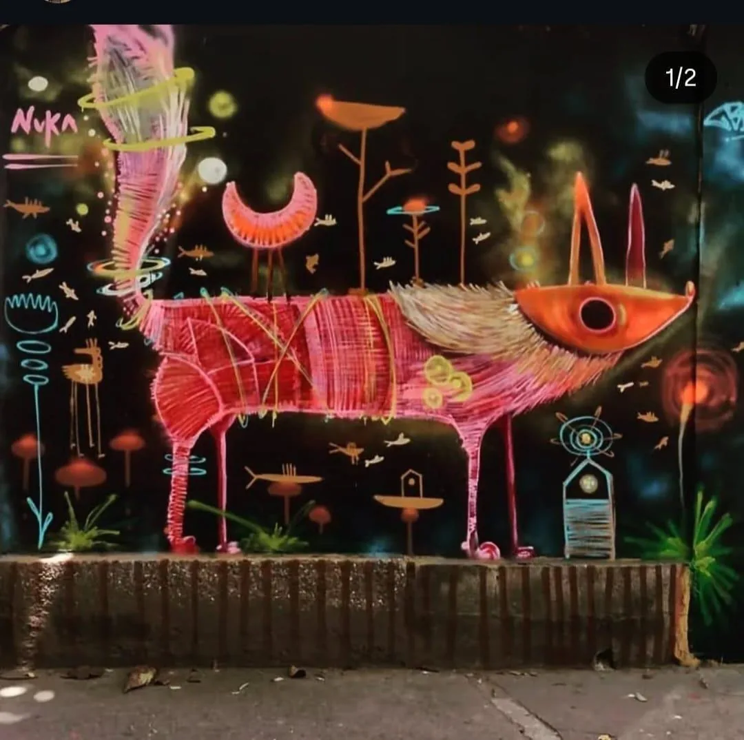 Mural Codex Animalarium, 2024, Medellín