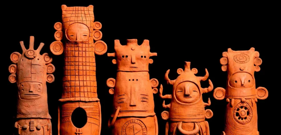 Escultura Curanderos sin nombre: Objeto ritual 1, serie Curanderos sin nombre, 2020