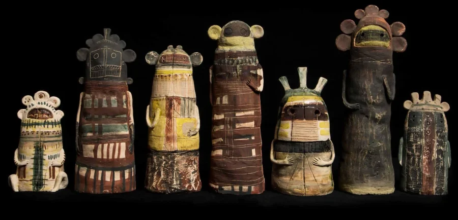 Escultura Curanderos sin nombre: Objeto ritual 4, serie Curanderos sin nombre, 2020