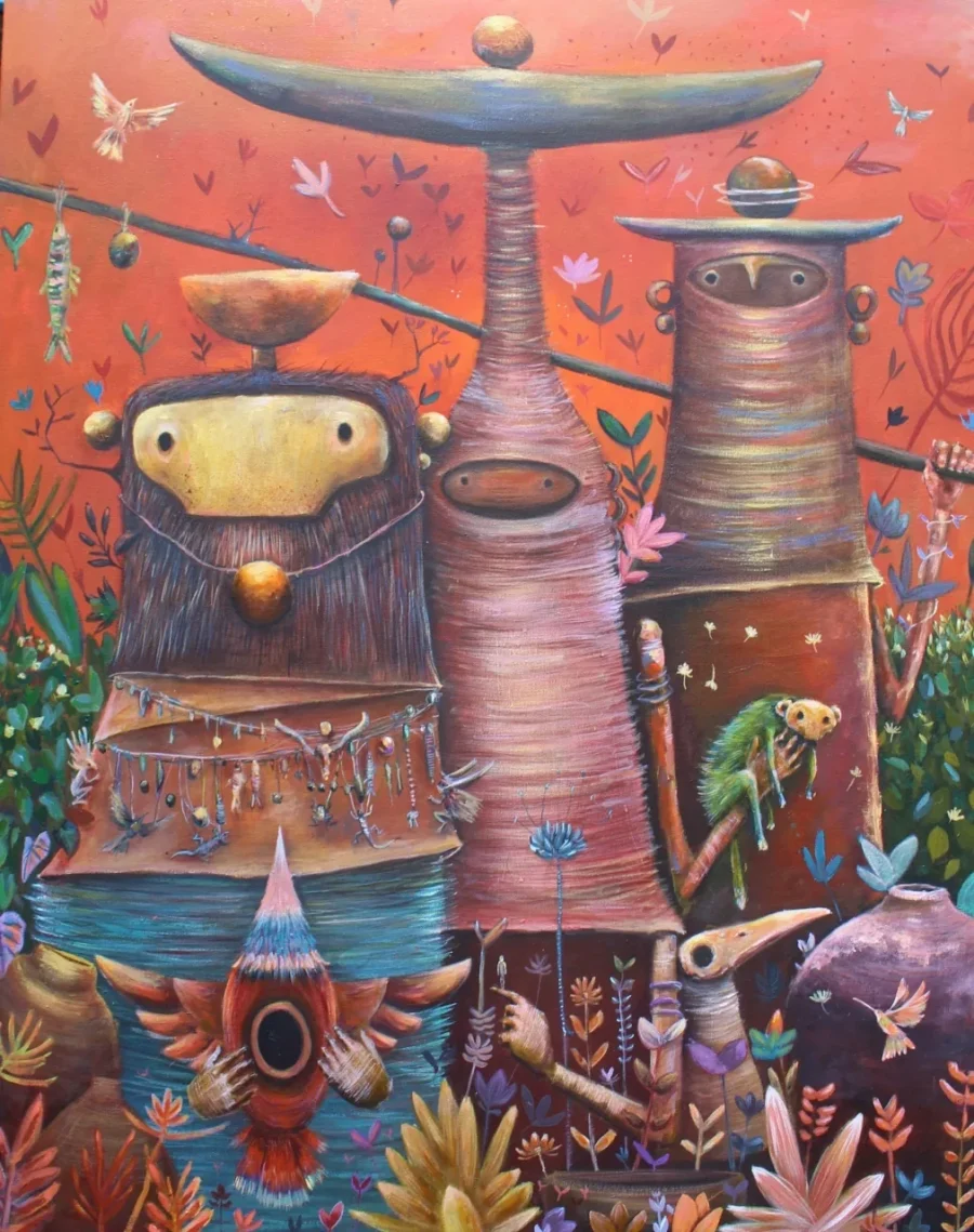 Pintura El retorno de los brujos