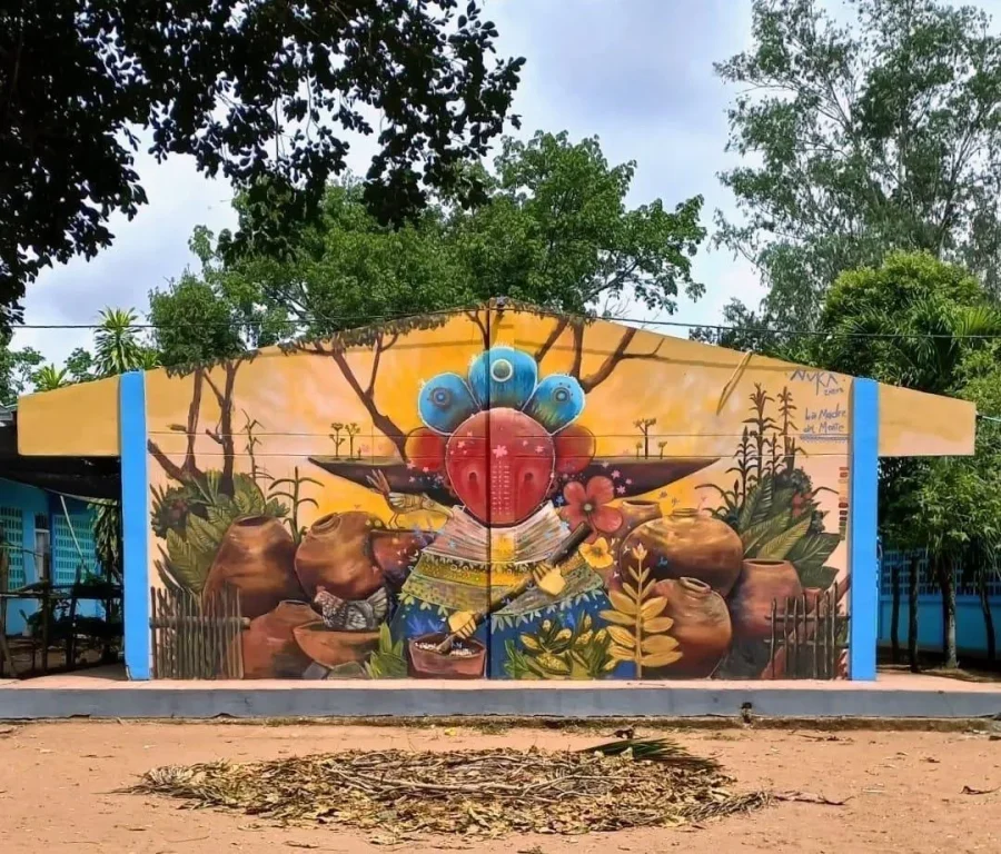 Mural Madre Monte, 2023, Cabildo, Córdoba