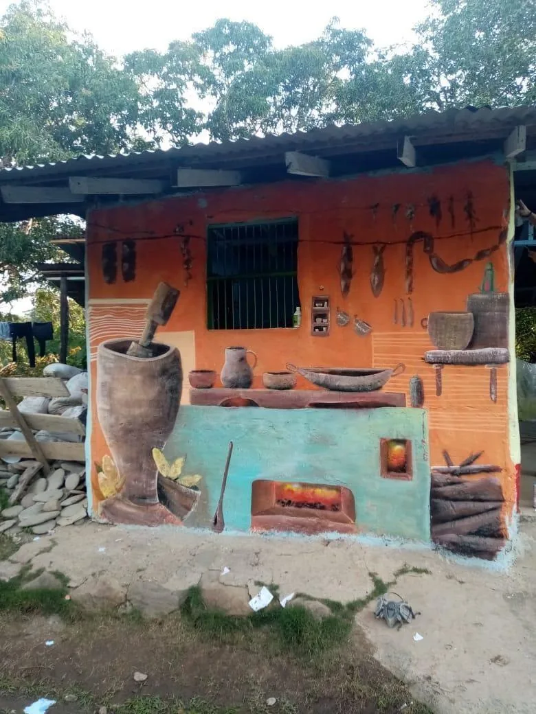 Mural Memoria, 2020, Puente Iglesias, Antioquia