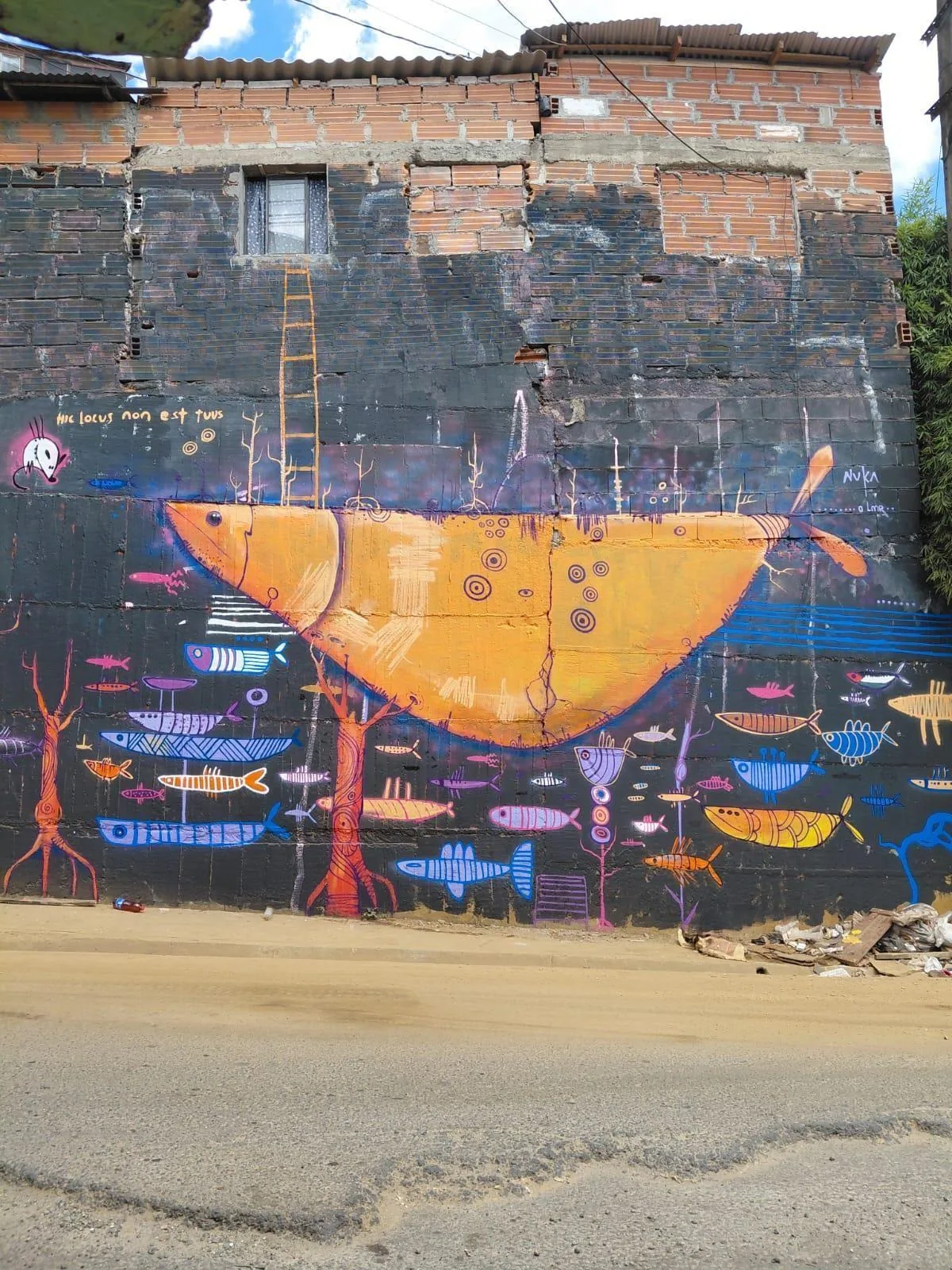 Mural Migración, 2025, Santo Domingo, Medellín