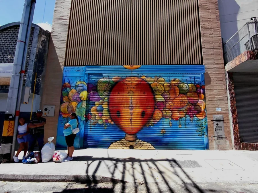 Mural Sembrador de mundos, 2025, Medellín