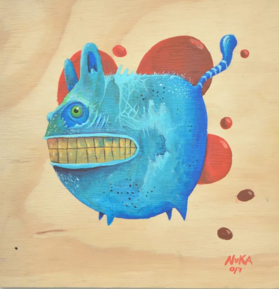 Pintura Seres imaginados I